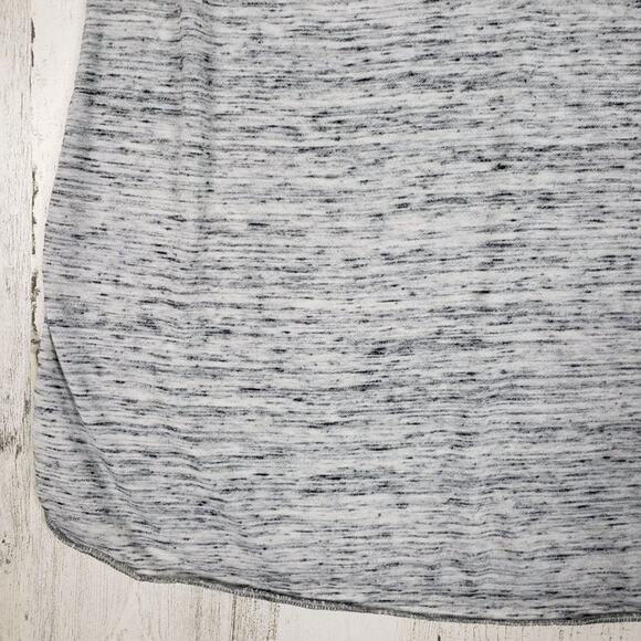 NWOT Over The Limit Apparel Racerback Gray & Black Tank Top Women's Size Medium - Picture 4 of 8